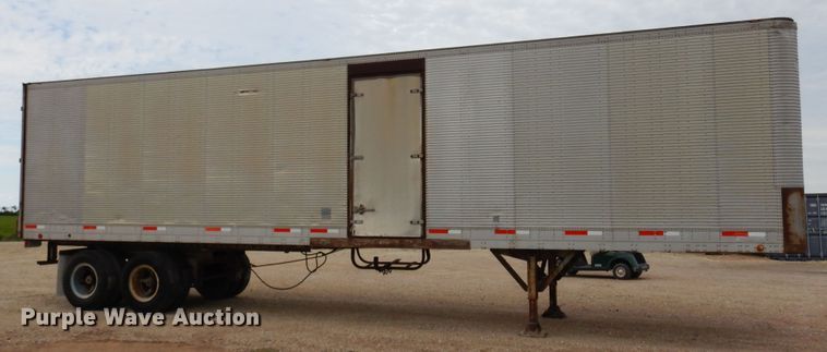 image for item DM5143 1972 Fruehauf  dry van trailer