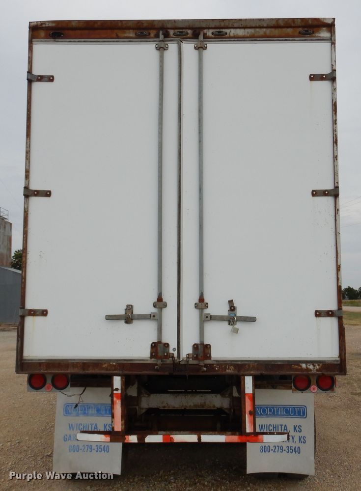 image for item DM5143 1972 Fruehauf  dry van trailer