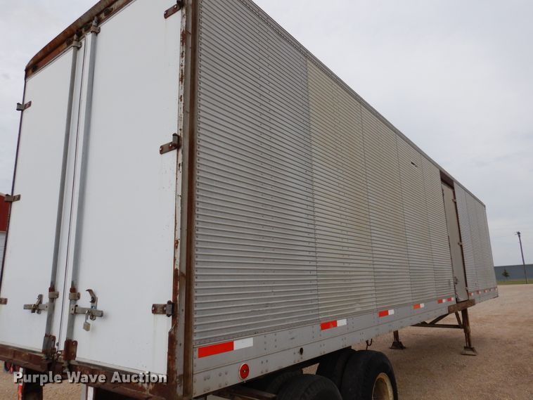 image for item DM5143 1972 Fruehauf  dry van trailer