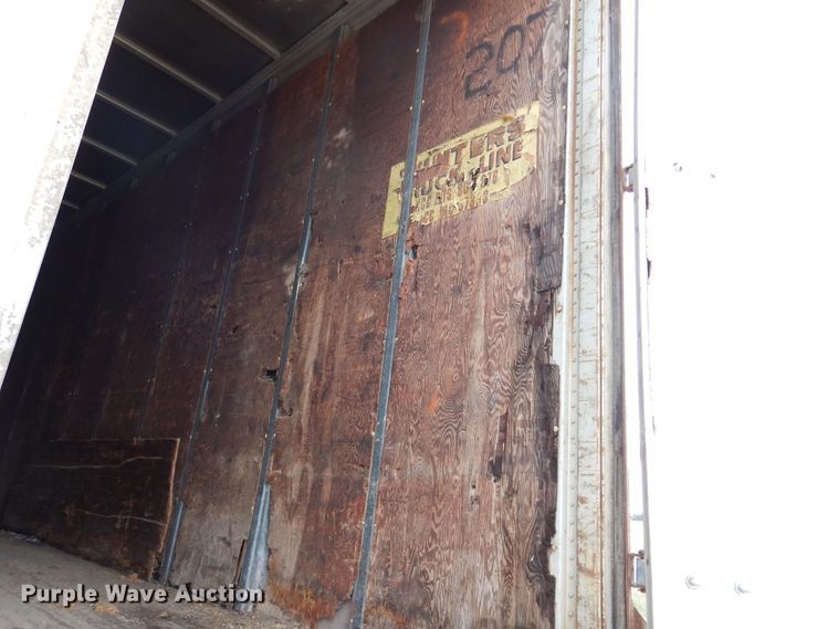 image for item DM5143 1972 Fruehauf  dry van trailer