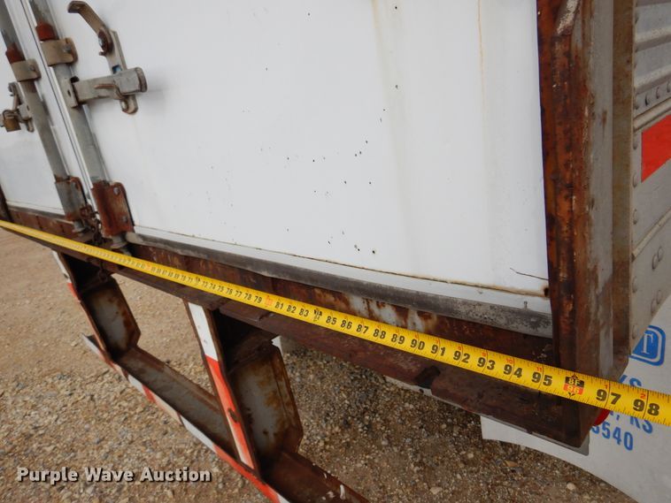 image for item DM5143 1972 Fruehauf  dry van trailer