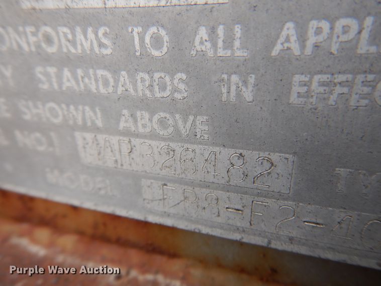 image for item DM5143 1972 Fruehauf  dry van trailer