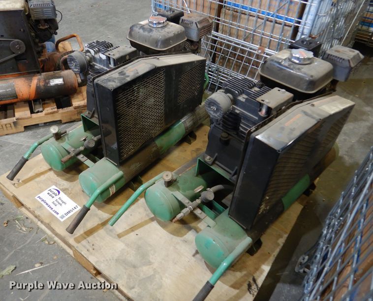 image for item DM5147 (2) Speedaire 1VN93 air compressors