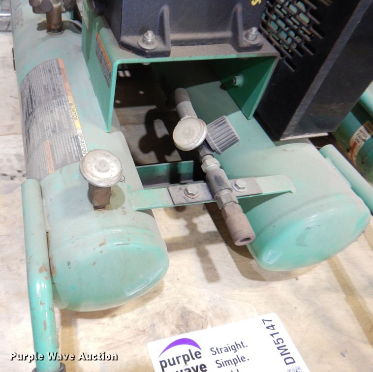 image for item DM5147 (2) Speedaire 1VN93 air compressors