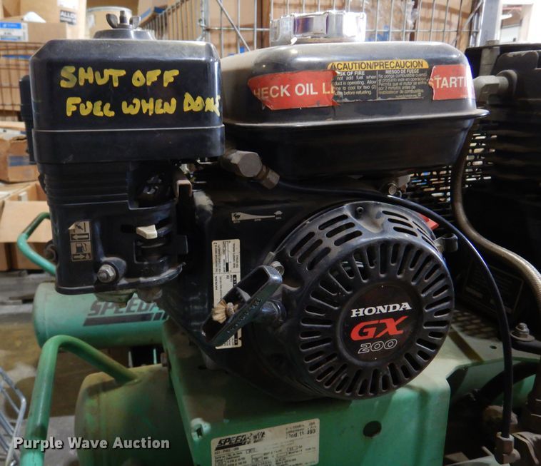 image for item DM5147 (2) Speedaire 1VN93 air compressors