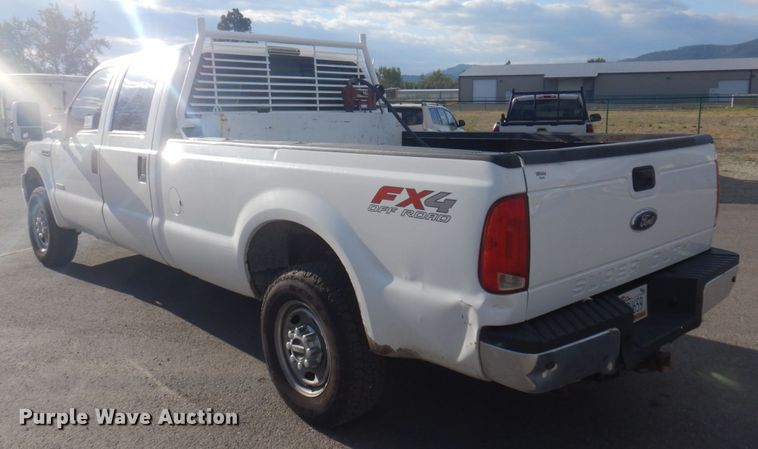 image for item DM5286 2007 Ford F250 Super Duty XL  Crew Cab pickup truck