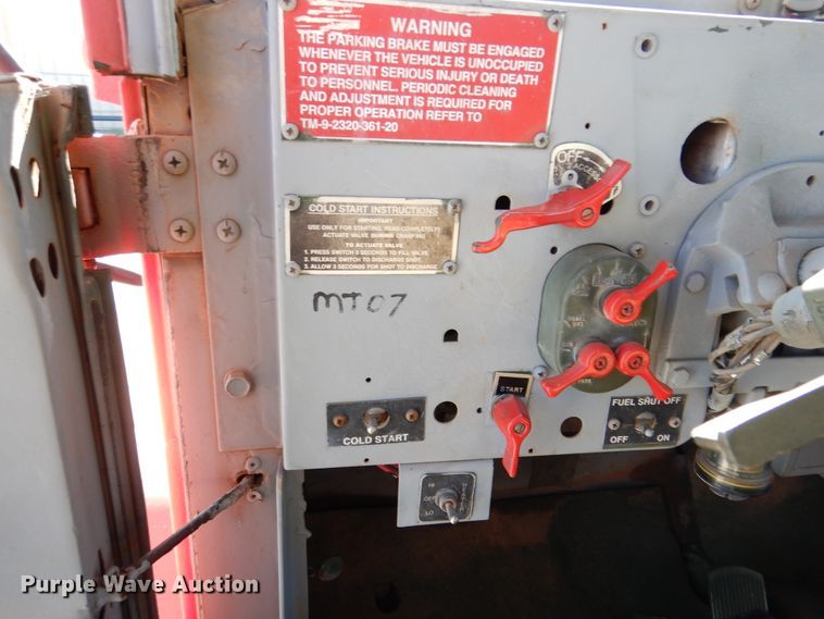 image for item DM6468 1994 Am General M35A3  flatbed truck