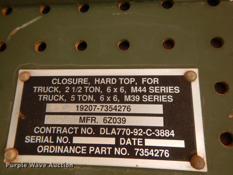 image for item DM6468 1994 Am General M35A3  flatbed truck