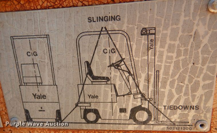 image for item DM6470 1990 Yale ERC025A  forklift