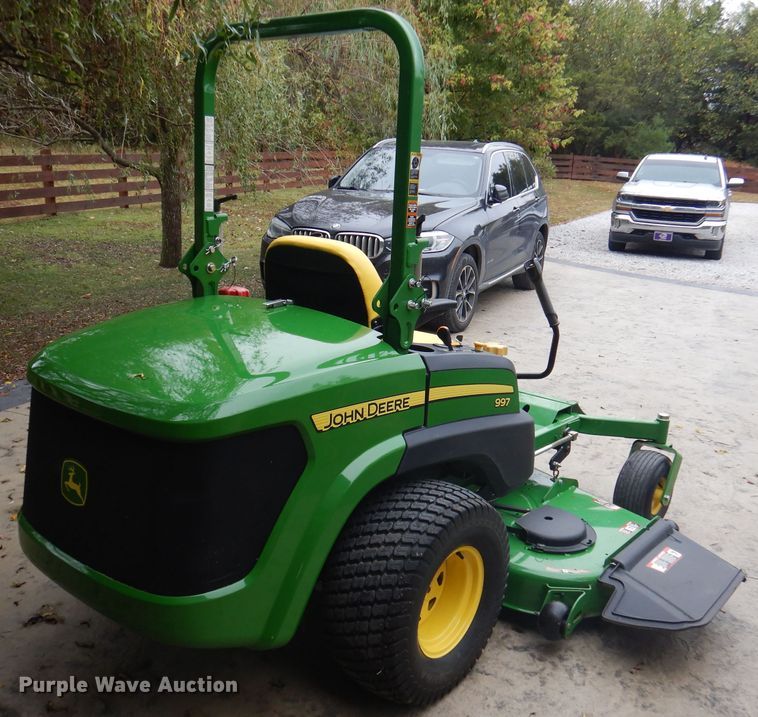 image for item DY9691 John Deere 997  ZTR lawn mower