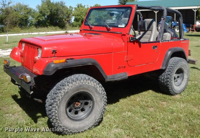 image for item HP9671 1995 Jeep Wrangler  SUV