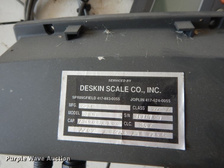 image for item HP9674 Thuman 60PT70X10RX-S  truck scale