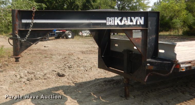 image for item HT9386 1984 Kalyn CT-16  equipment trailer