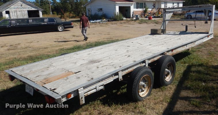 image for item HU9291 Shop Built utility trailer