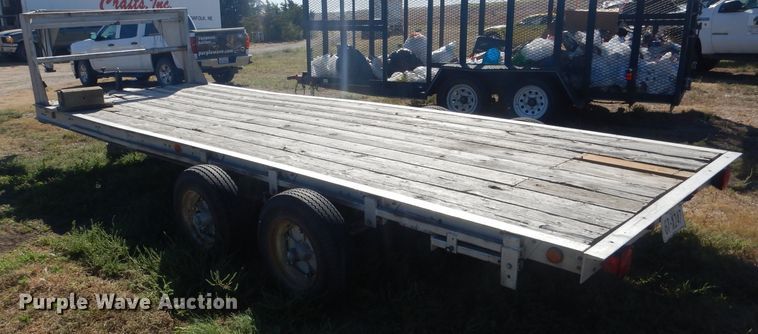 image for item HU9291 Shop Built utility trailer