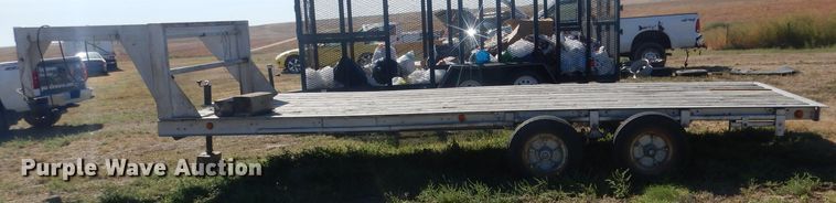 image for item HU9291 Shop Built utility trailer