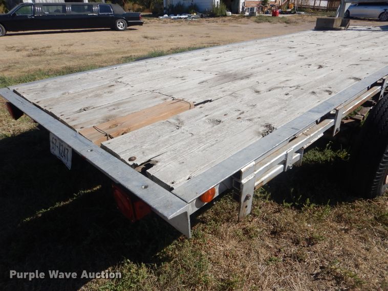 image for item HU9291 Shop Built utility trailer