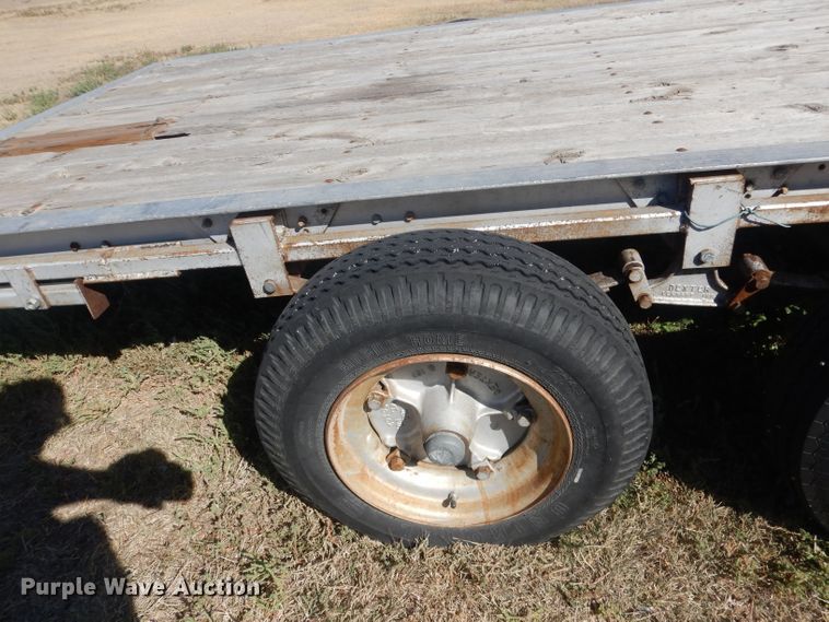 image for item HU9291 Shop Built utility trailer