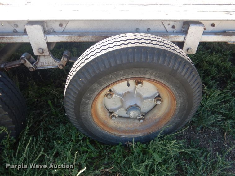 image for item HU9291 Shop Built utility trailer