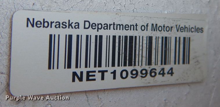 image for item HU9291 Shop Built utility trailer