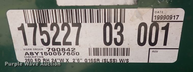 image for item IK9110 Rapistan R102G  conveyor