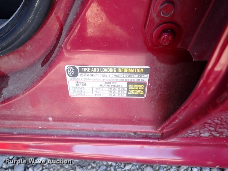 image for item IN9704 2005 Pontiac Grand AM