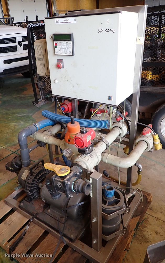 image for item IN9707 GVM Brine Maker  salt brine pump