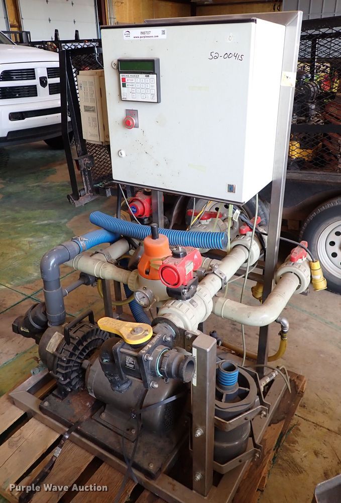 image for item IN9707 GVM Brine Maker  salt brine pump