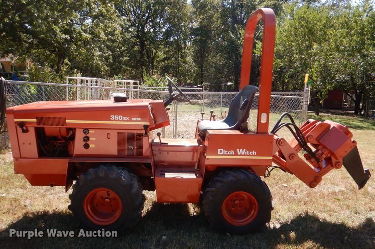 image for item IR9161 Ditch Witch 350SX  cable plow