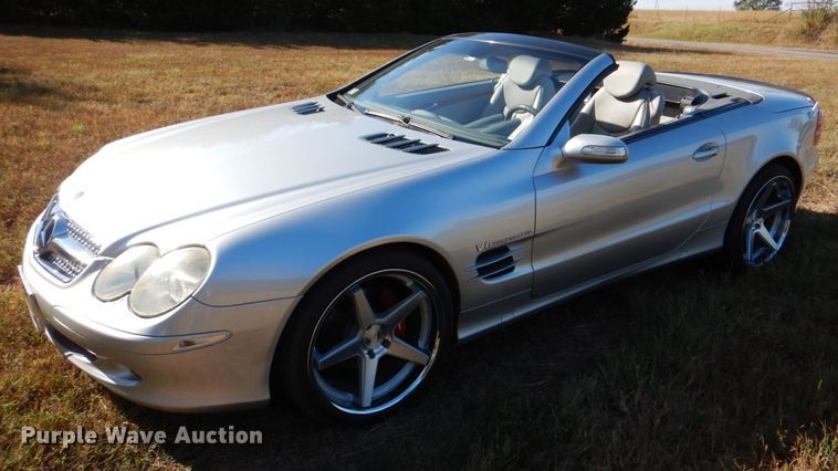 image for item IR9163 2004 Mercedes Benz SL500  convertible