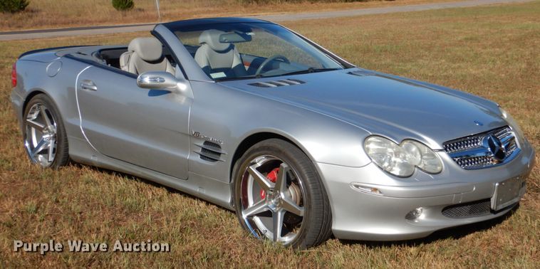 image for item IR9163 2004 Mercedes Benz SL500  convertible