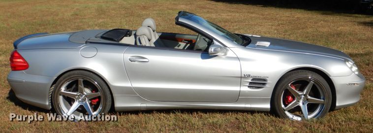 image for item IR9163 2004 Mercedes Benz SL500  convertible