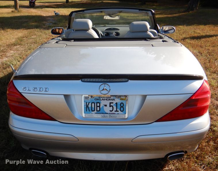 image for item IR9163 2004 Mercedes Benz SL500  convertible