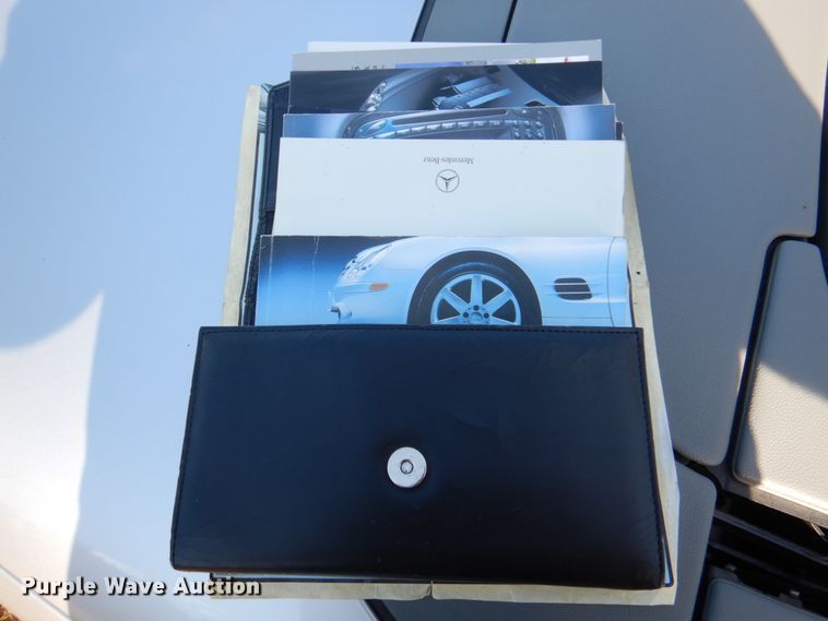 image for item IR9163 2004 Mercedes Benz SL500  convertible