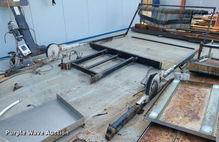 image for item IU9477 Roll-off container truck tarp