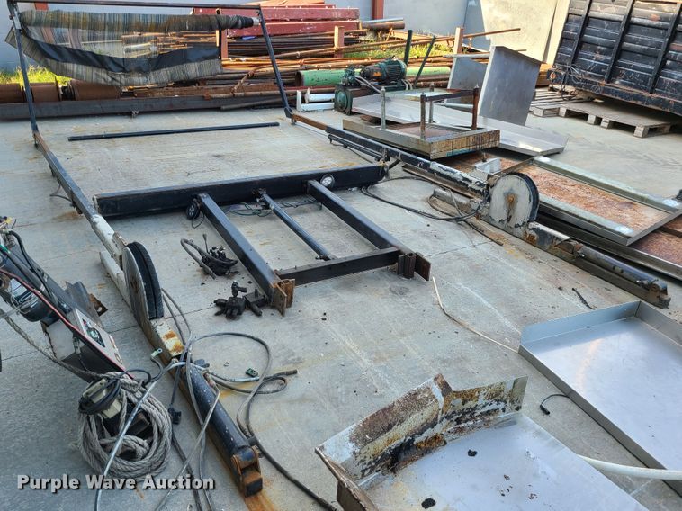 image for item IU9477 Roll-off container truck tarp