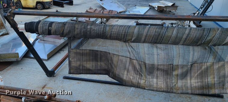 image for item IU9477 Roll-off container truck tarp