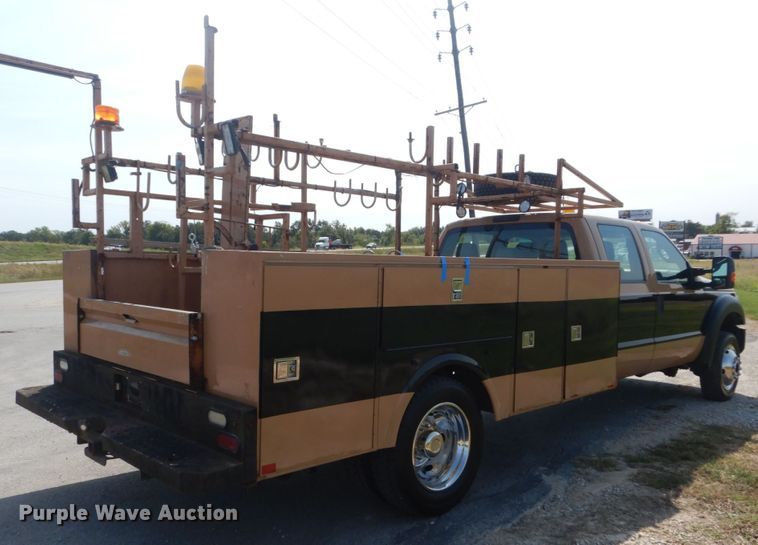 image for item JG9078 2015 Ford F550 Super Duty XL  Crew Cab utility / service truck