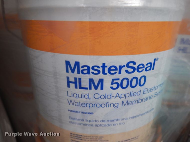 image for item JQ9147 Approximately 66 buckets of MasterSeal HLM 5000 water sealant