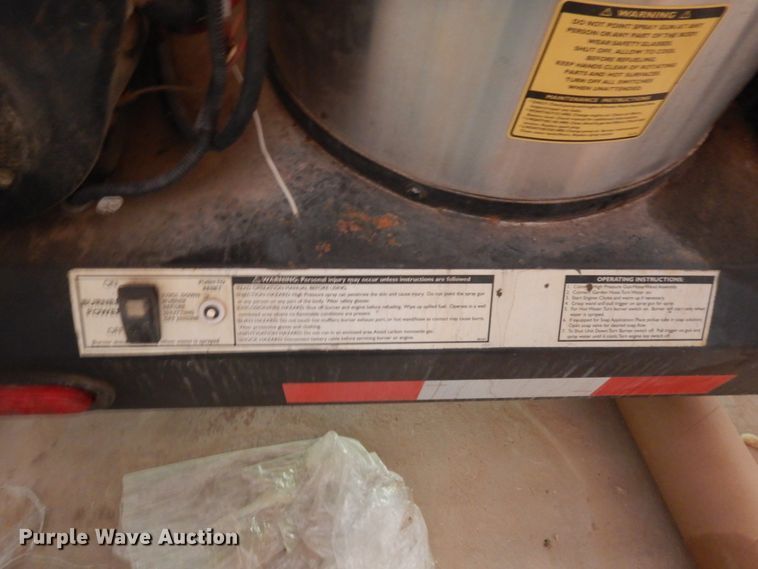 image for item JQ9154 Pressure washer trailer