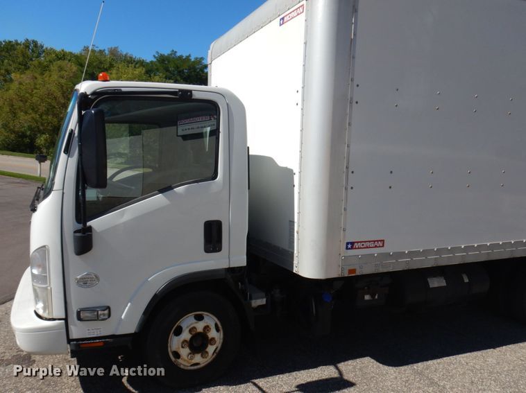 image for item JQ9156 2012 Isuzu NPR  box truck