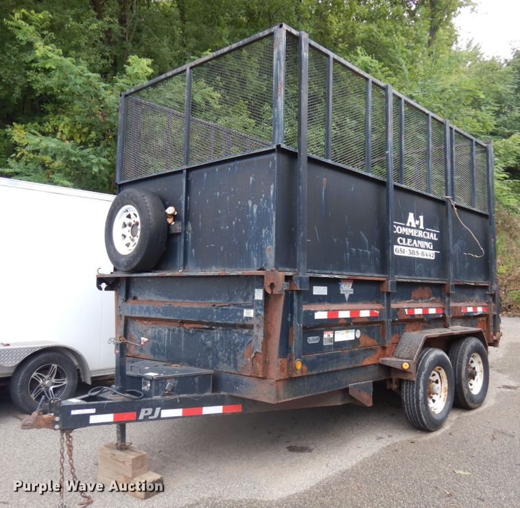 image for item JQ9157 2011 PJ Trailers  dump trailer
