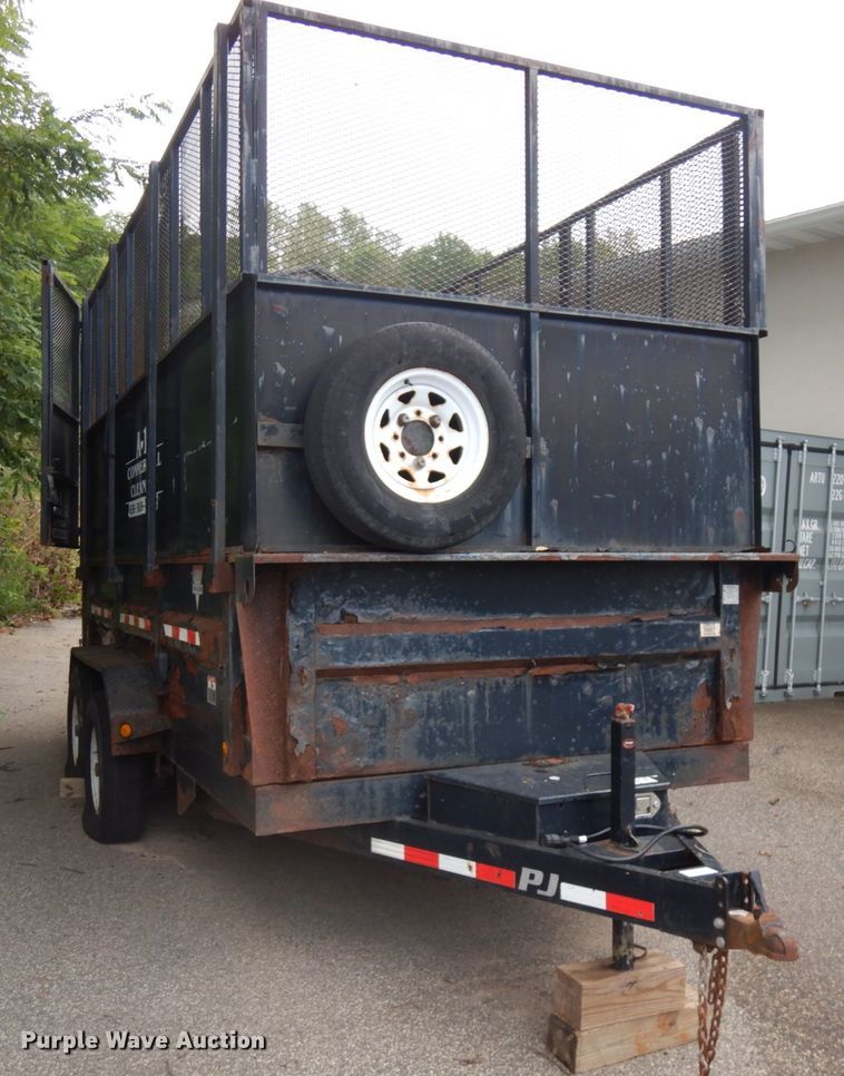 image for item JQ9157 2011 PJ Trailers  dump trailer