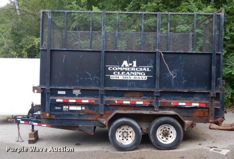 image for item JQ9157 2011 PJ Trailers  dump trailer