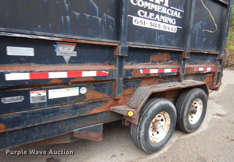 image for item JQ9157 2011 PJ Trailers  dump trailer