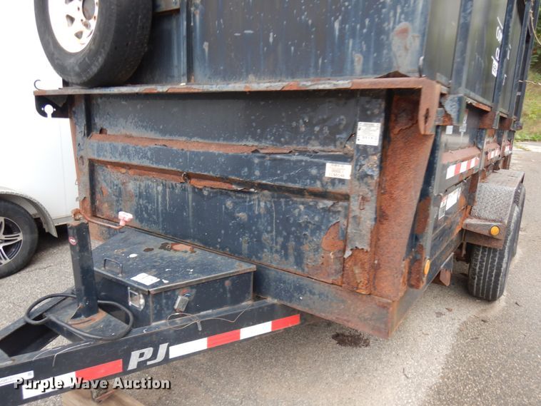 image for item JQ9157 2011 PJ Trailers  dump trailer