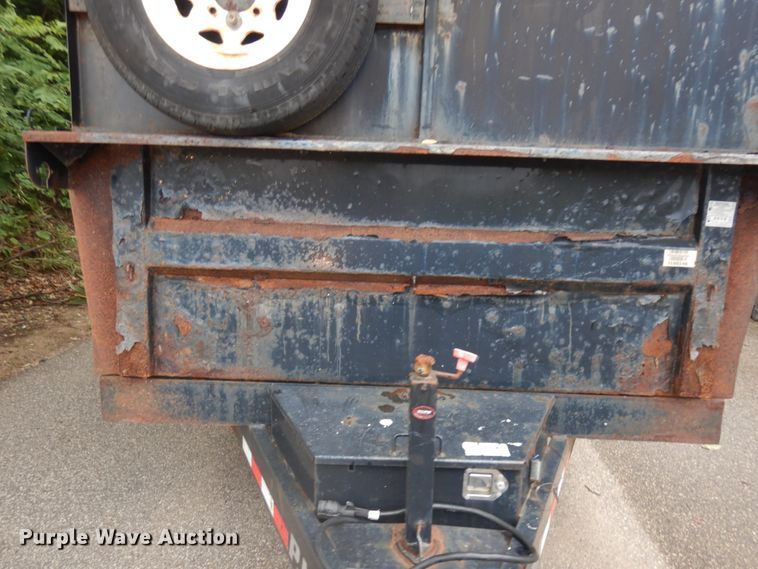 image for item JQ9157 2011 PJ Trailers  dump trailer