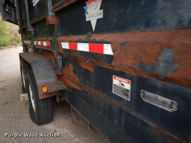 image for item JQ9157 2011 PJ Trailers  dump trailer