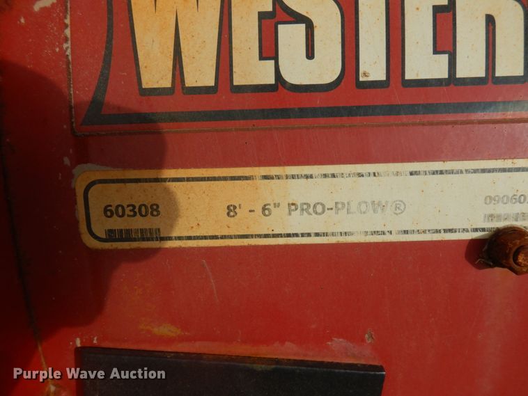 image for item JQ9198 Western Pro Plow  snow plow