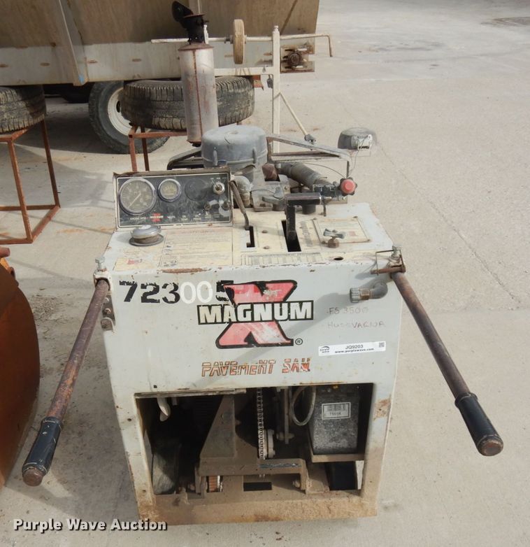 image for item JQ9203 Magnum 38 Special  Concrete saw